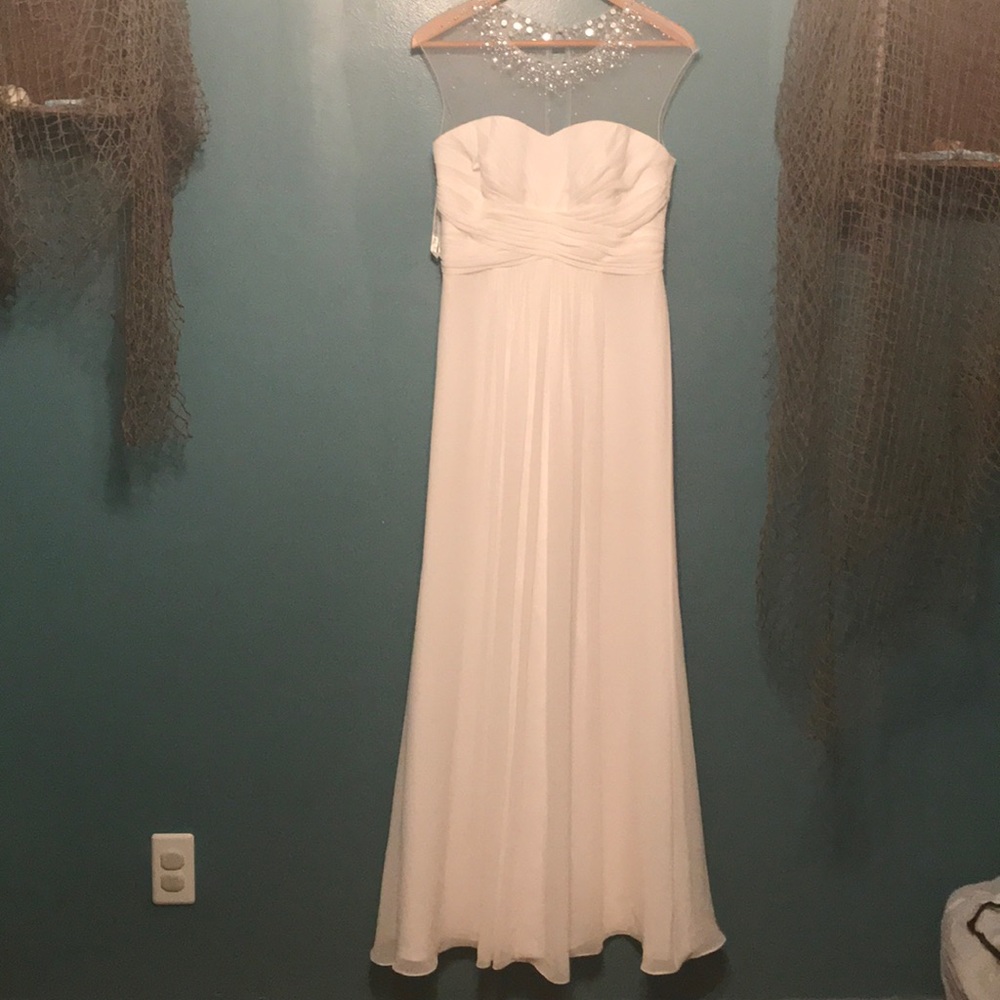 David bridal formal gown